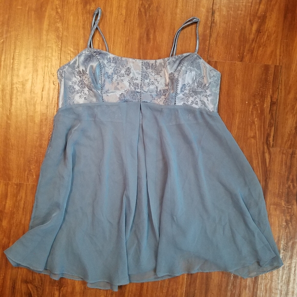Victoria's Secret Other - Victoria's Secret Blue Vintage Lingerie Size L